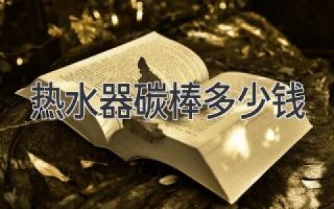 熱水器碳棒價(jià)格揭秘：選購指南與維護(hù)技巧