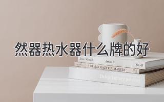 然器熱水器什么牌的好