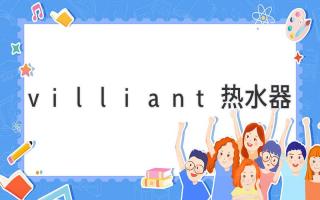 villiant熱水器