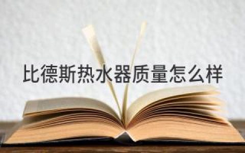 比德斯熱水器：值得信賴的選擇？揭秘品牌背后的品質(zhì)與口碑