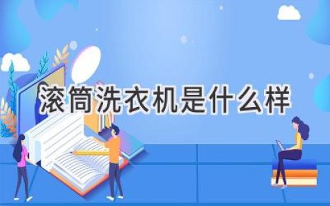 洗衣新寵：揭秘滾筒洗衣機(jī)背后的秘密