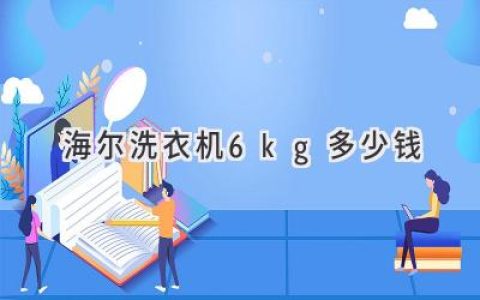 海爾6公斤洗衣機價(jià)格揭秘：哪款性?xún)r(jià)比之王？