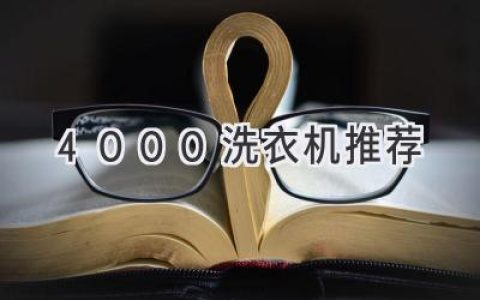 4000元預(yù)算，選哪款洗衣機(jī)才最適合你？