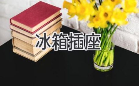 冰箱插座選購指南：安全、實用、省心！