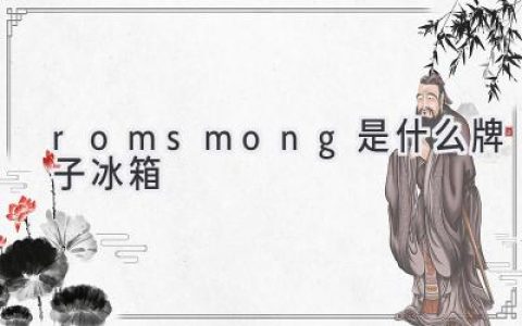 Romsmong 冰箱：來自哪里？性能如何？