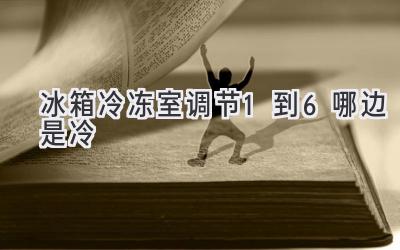 冰箱冷凍室調節1到6哪邊是冷