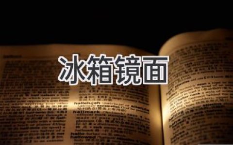 冰箱門上的“魔法鏡面”：揭秘背后的科技與設(shè)計