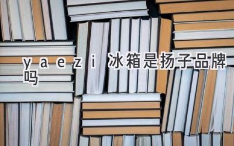 Yaezi冰箱背后的品牌故事：揭秘你所不知道的冷藏科技