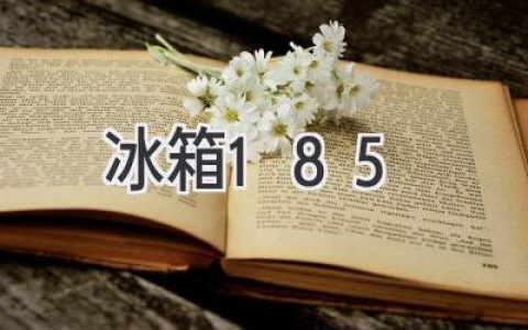 冰箱185：探秘冷藏背后的科技與藝術(shù)