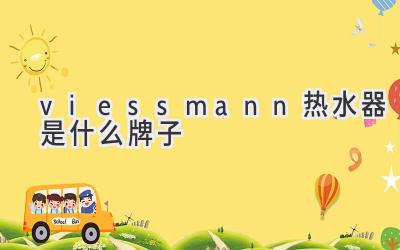 viessmann熱水器是什么牌子