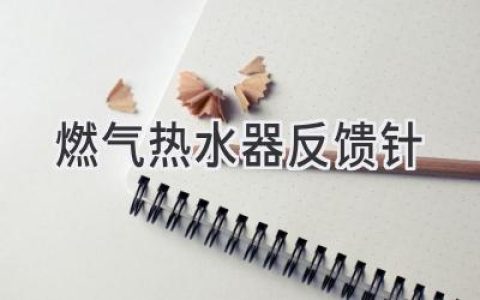 燃?xì)鉄崴鞴收吓挪椋荷衩氐姆答佱樤凇罢f話”