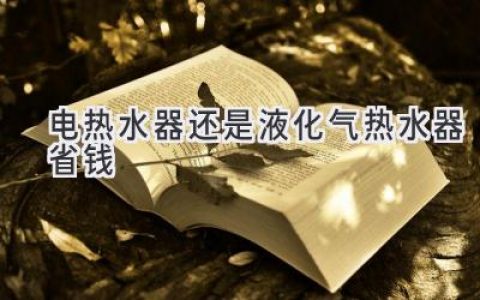 哪種熱水器更經(jīng)濟(jì)實(shí)惠：燃?xì)膺€是電？